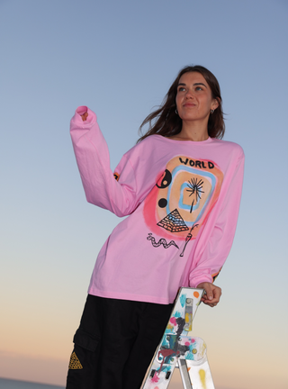Cosmic World L/S tee