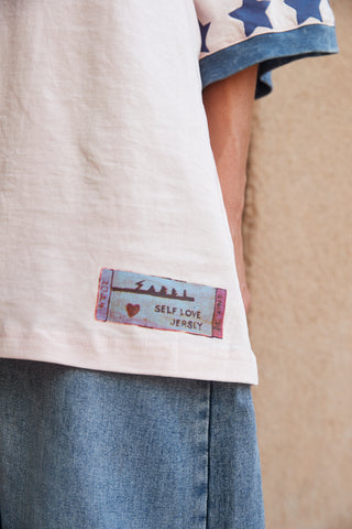 Sabbi - The very oversized you cute tee - Pink