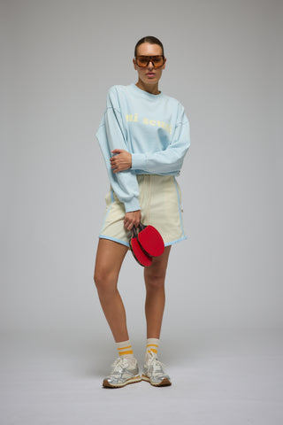 Mi Scusi Sweatshirt Washed Glacier