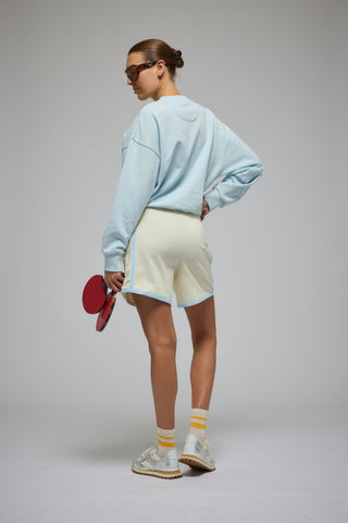 Mi Scusi Sweatshirt Washed Glacier