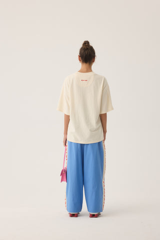 Lobster Oversized tee - Natural
