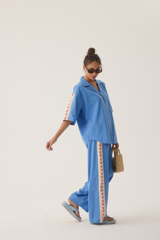 Lobster Shirt - French Blue