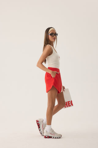 Tropiques Terry Short - Apple red