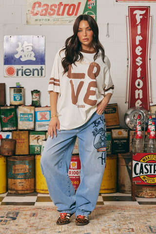 The Love revolution tee - White