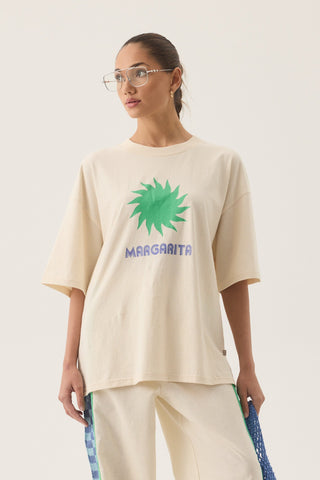 Margarita oversized tee - Natural