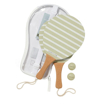 Vintage Beach Paddles La Palma Sage Stripe