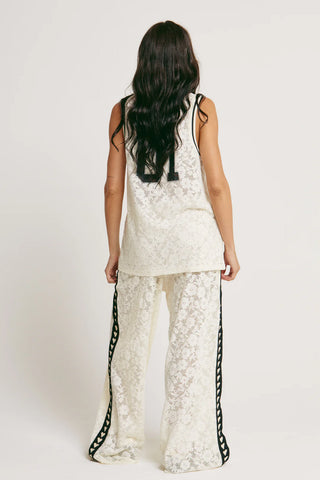 Raving Heart Lace pant - Cream