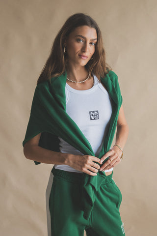 Monogram classic sweatshirt - Dark green