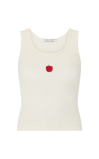 Manzana rib tank - Coconut