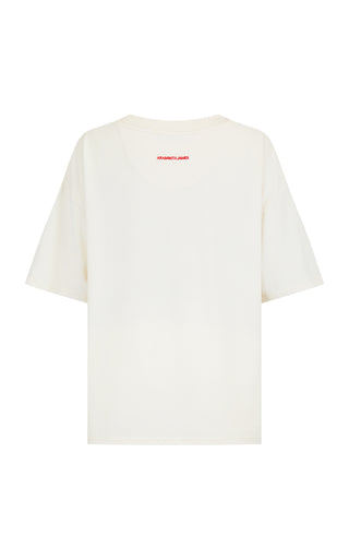 Lobster Oversized tee - Natural