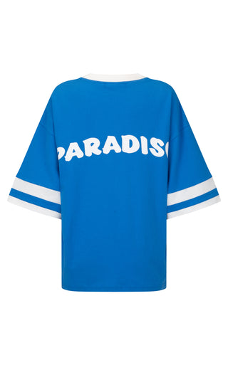 Paradiso tee - Deep sea blue