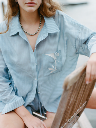 Keaton Shirt  - Silk cotton - Ripple
