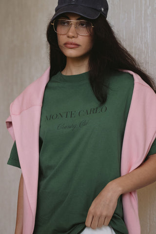 Monte tee - Dark green