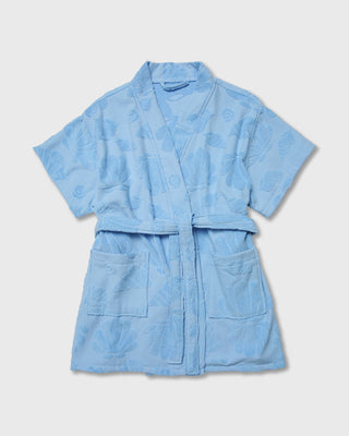 Blue cotton Beach & Bathrobe