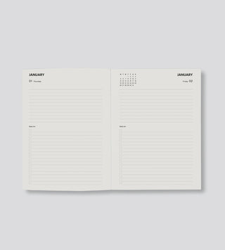 Father Rabbit - Daily Diary 2026 - Olive Deco