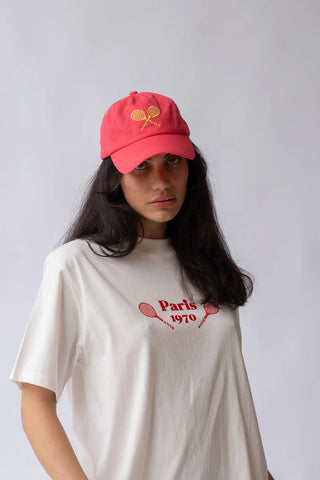 French Tennis tee - Warm white