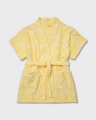 Yellow cotton Beach & Bathrobe