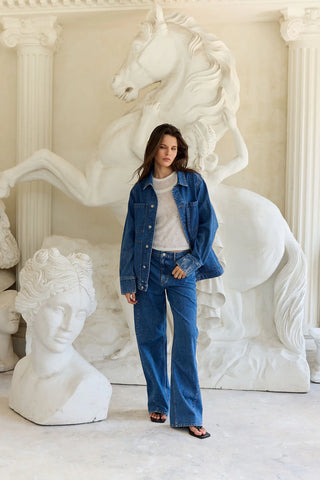 Beam Jeans- Bleu denim