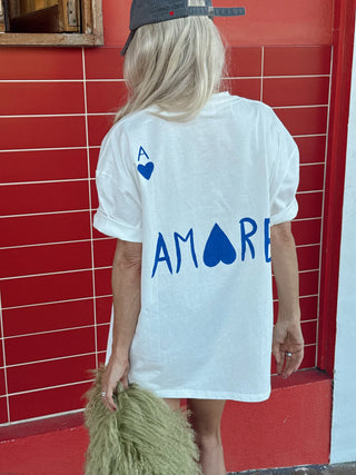 The Amore tee - Blue