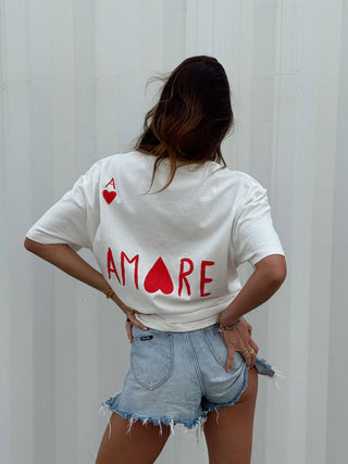 The Amore tee - Red