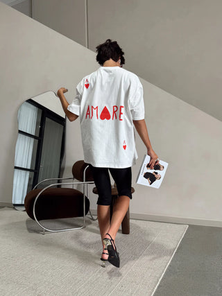 The Amore tee - Red