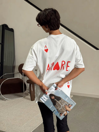 The Amore tee - Red
