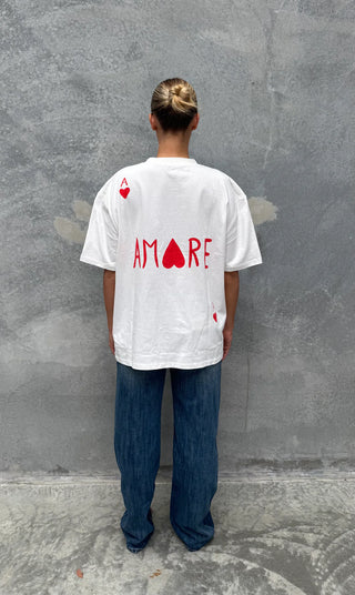 The Amore tee - Red