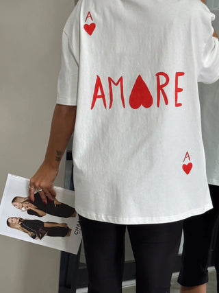 The Amore tee - Red