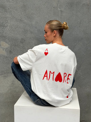 The Amore tee - Red