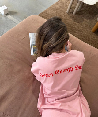 The Queen Energy Tee - Pink