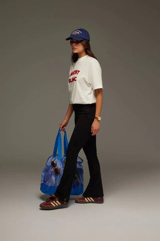 Pia snap pant - Noir