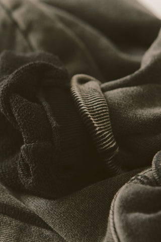 Sorry Mom Hoodie - Faded Black