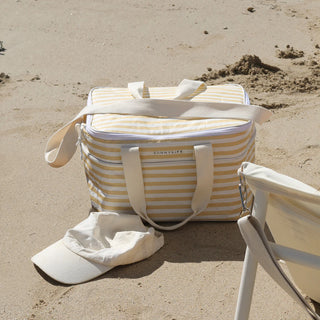 Light cooler bag - Butternut stripe