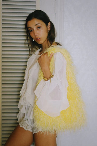 Margaux Lee Fluff Tote - Butter
