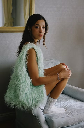 Margaux Lee Fluff Tote - Minty
