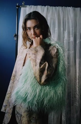 Margaux Lee Fluff Tote - Minty