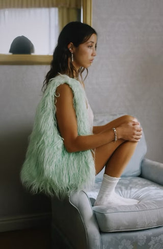 Margaux Lee Fluff Tote - Minty
