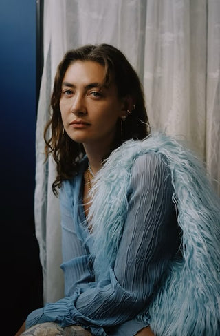 Margaux Lee Fluff Tote - Sky