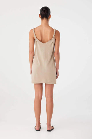 Hara Mini Dress - Taupe