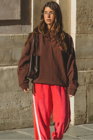 Splice Trackpant - Tango red