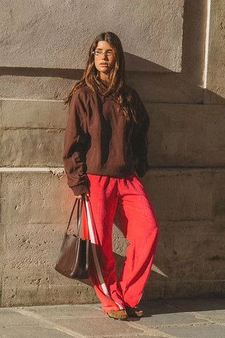 Splice Trackpant - Tango red