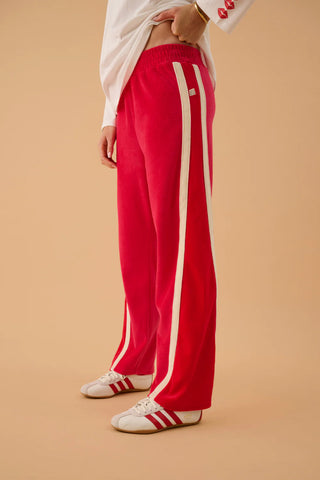 Splice Trackpant - Tango red
