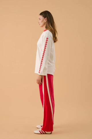 Splice Trackpant - Tango red