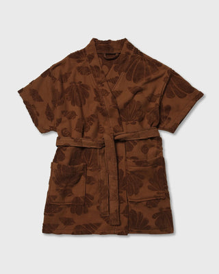 Brown cotton Beach & Bathrobe