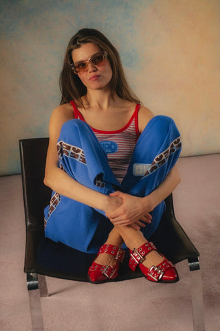 Ciao ciao Vacation Colbalt Bobbie pants