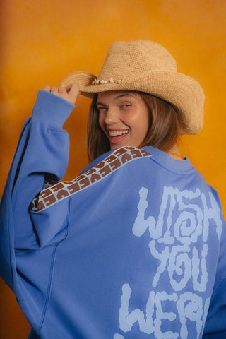 Ciao ciao Vacation Bluefin OS sweater