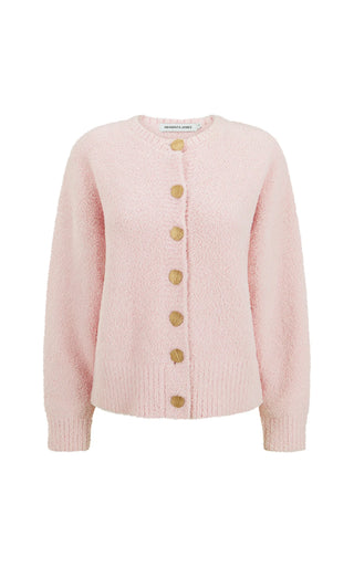 Aimes Shell Cardigan - Ballet pink