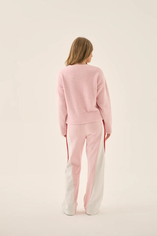 Aimes Shell Cardigan - Ballet pink