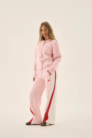 Aimes Shell Cardigan - Ballet pink