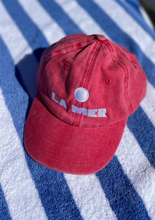 La Mer cap - Faded red